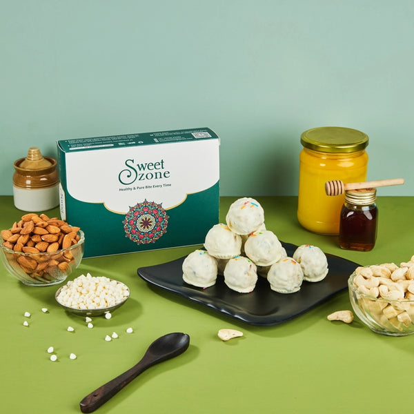 White Chocolate Dry Fruit Laddu