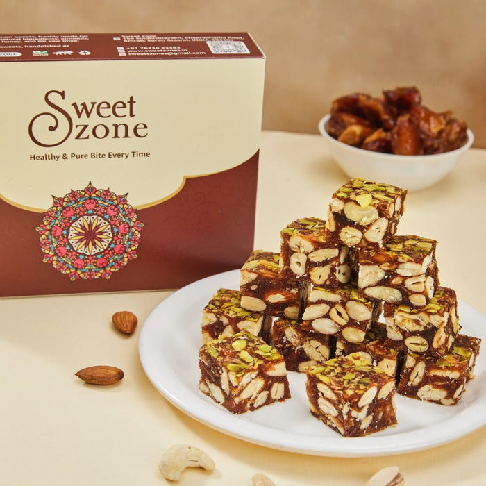 Dry fruit Punch with Dates - Sugar Free