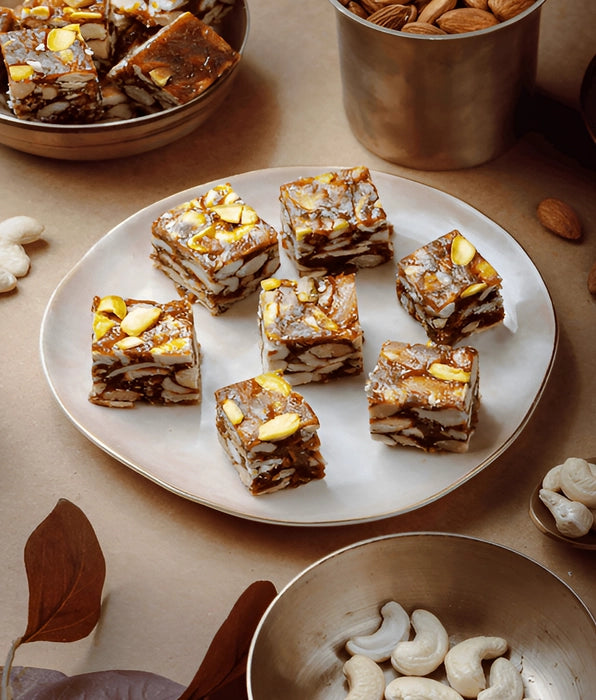 Dry fruit Punch with Dates - Sugar Free